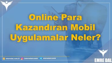 DEV REHBER: Online Para Kazandıran Mobil Uygulamalar Neler? 5 Online Para Kazandıran Mobil Uygulamalar Neler