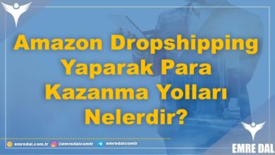 Amazon Dropshipping Yaparak Para Kazanma Yolları Nelerdir?
