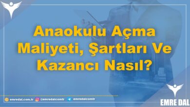 8 BAŞLIK: Anaokulu Açma Maliyeti, Şartları Ve Kazancı Nasıl? Gerekli Belgeler Nelerdir? 2 Anaokulu Açma Maliyeti, Şartları Ve Kazancı Nasıl?