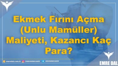 Ekmek Fırını Açma (Unlu Mamüller) Maliyeti, Kazancı Kaç Para? 3 Ekmek Fırını Açma (Unlu Mamüller) Maliyeti, Kazancı Kaç Para?