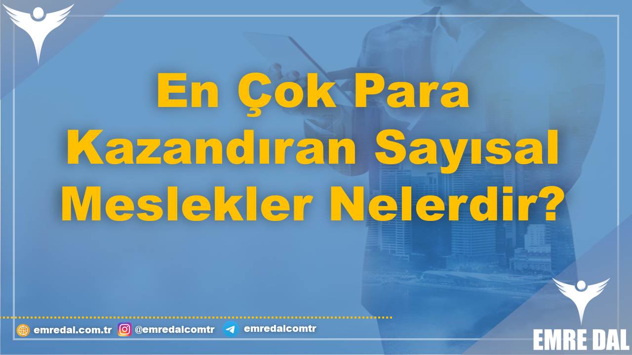 En Çok Para Kazandıran Sayısal Meslekler Nelerdir?