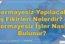 Sermayesiz Yapılacak İş Fikirleri Nelerdir? - Sermayesiz İşler Nasıl Bulunur?