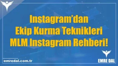 Instagram’dan Ekip Kurma Teknikleri – MLM Instagram Rehberi!