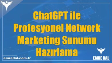 ChatGPT ile Profesyonel Network Marketing Sunumu Hazırlama