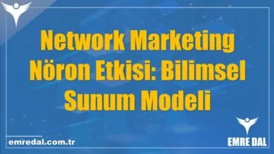 Network Marketing Nöron Etkisi: Bilimsel Sunum Modeli