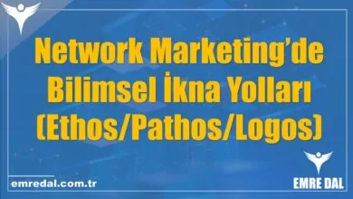 Network Marketing’de Bilimsel İkna Yolları (Ethos/Pathos/Logos)