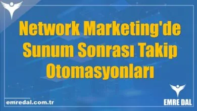Network Marketing'de Sunum Sonrası Takip Otomasyonları