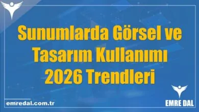 Sunumlarda Görsel ve Tasarım Kullanımı: 2026 Trendleri
