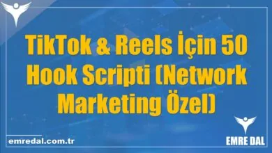 TikTok & Reels İçin 50 Hook Scripti (Network Marketing Özel)