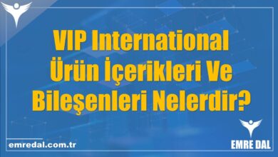 VIP International Ürün İçerikleri Ve Bileşenleri Nelerdir?