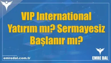 VIP International Yatırım mı? Sermayesiz Başlanır mı?