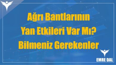 Ağrı Bantlarının Yan Etkileri Var Mı? Bilmeniz Gerekenler