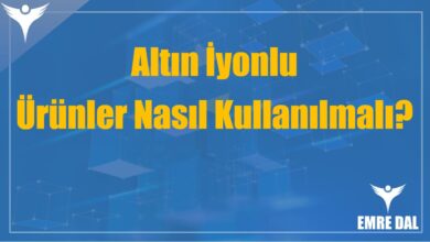 Altın İyonlu Ürünler Nasıl Kullanılmalı?