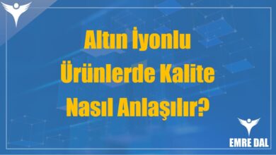 Altın İyonlu Ürünlerde Kalite Nasıl Anlaşılır?