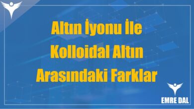 Altın İyonu İle Kolloidal Altın Arasındaki Farklar