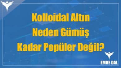 Az Bilinen Güç: Kolloidal Altın Neden Gümüş Kadar Popüler Değil?