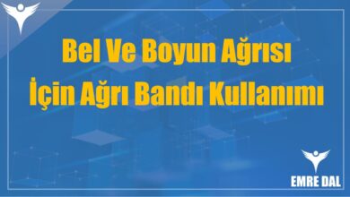 Bel Ve Boyun Ağrısı İçin Ağrı Bandı Kullanımı