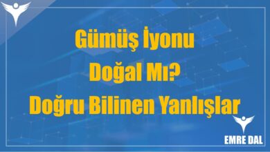 Gümüş İyonu Doğal Mı? Doğru Bilinen Yanlışlar