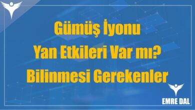 Gümüş İyonu Yan Etkileri Var mı? Bilinmesi Gerekenler