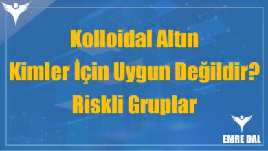 Kolloidal Altın Kimler İçin Uygun Değildir? Riskli Gruplar