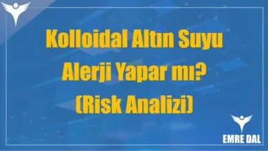 Kolloidal Altın Suyu Alerji Yapar mı? (Risk Analizi)