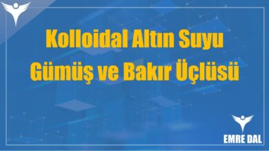 Kolloidal Altın Suyu, Gümüş ve Bakır Üçlüsü