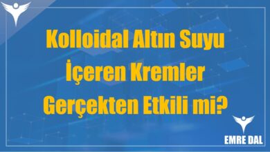 Kolloidal Altın Suyu İçeren Kremler Gerçekten Etkili mi?