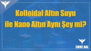 Kolloidal Altın Suyu ile Nano Altın Aynı Şey mi?