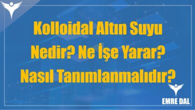 Kolloidal Altın Suyu Nedir? Ne İşe Yarar? Nasıl Tanımlanmalıdır?