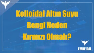 Kolloidal Altın Suyu Rengi Neden Kırmızı Olmalı?