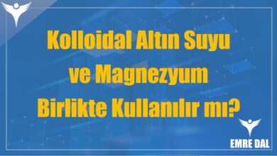 Kolloidal Altın Suyu ve Magnezyum Birlikte Kullanılır mı?
