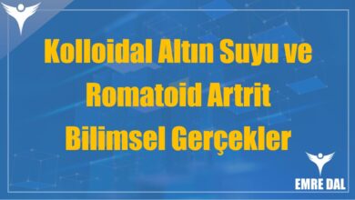 Kolloidal Altın Suyu ve Romatoid Artrit: Bilimsel Gerçekler