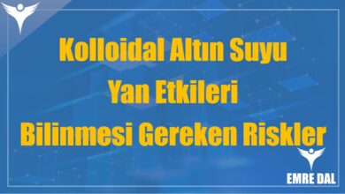 Kolloidal Altın Suyu Yan Etkileri: Bilinmesi Gereken Riskler