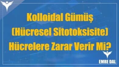 Kolloidal Gümüş (Hücresel Sitotoksisite) Hücrelere Zarar Verir Mi?
