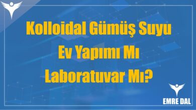 Kolloidal Gümüş Suyu Ev Yapımı Mı Laboratuvar Mı?
