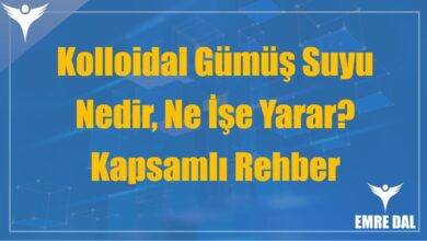 Kolloidal Gümüş Suyu Nedir, Ne İşe Yarar? Kapsamlı Rehber