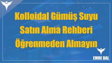 Kolloidal Gümüş Suyu Satın Alma Rehberi - Öğrenmeden Almayın