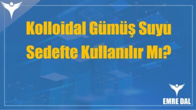 Kolloidal Gümüş Suyu Sedefte Kullanılır Mı?