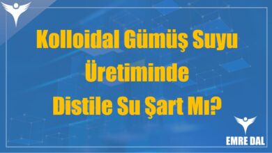 Kolloidal Gümüş Suyu Üretiminde Distile Su Şart Mı?