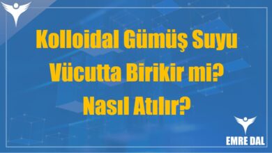 Kolloidal Gümüş Suyu Vücutta Birikir mi? Nasıl Atılır?