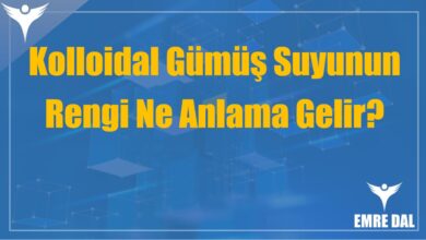 Kolloidal Gümüş Suyunun Rengi Ne Anlama Gelir?