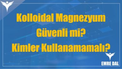 Kolloidal Magnezyum Güvenli mi? Kimler Kullanamamalı?