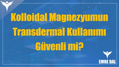 Kolloidal Magnezyumun Transdermal Kullanımı Güvenli mi?