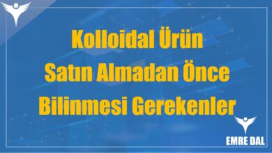 Kolloidal Ürün Satın Almadan Önce Bilinmesi Gerekenler