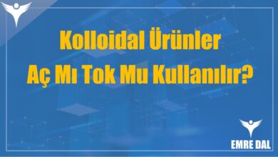 Kolloidal Ürünler Aç Mı Tok Mu Kullanılır?
