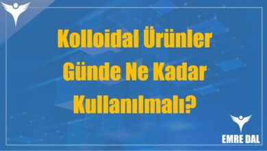Kolloidal Ürünler Günde Ne Kadar Kullanılmalı?