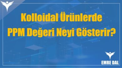 Kolloidal Ürünlerde PPM Değeri Neyi Gösterir?