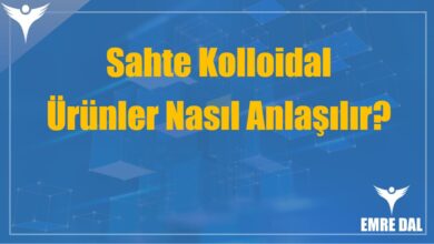 Sahte Kolloidal Ürünler Nasıl Anlaşılır?