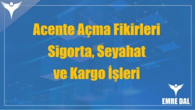 Acente Açma Fikirleri: Sigorta, Seyahat ve Kargo İşleri