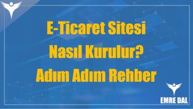 E-Ticaret Sitesi Nasıl Kurulur? Adım Adım Rehber